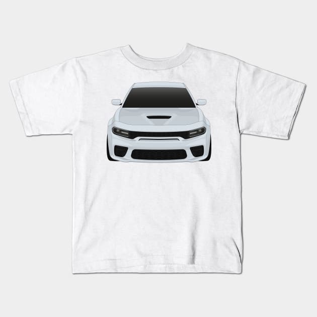 Charger Widebody Smoke-show Kids T-Shirt by VENZ0LIC